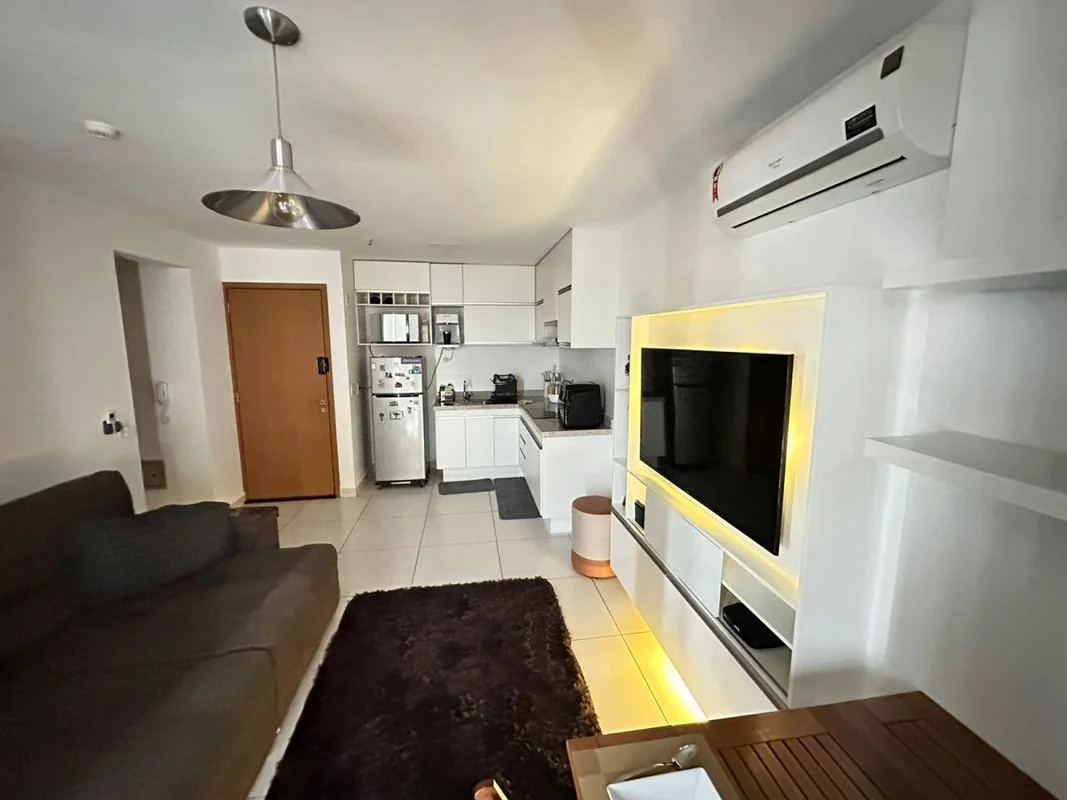 Apartamento mobiliado, pronto para morar, no 8º andar do Bloco B do Blend Apartm...