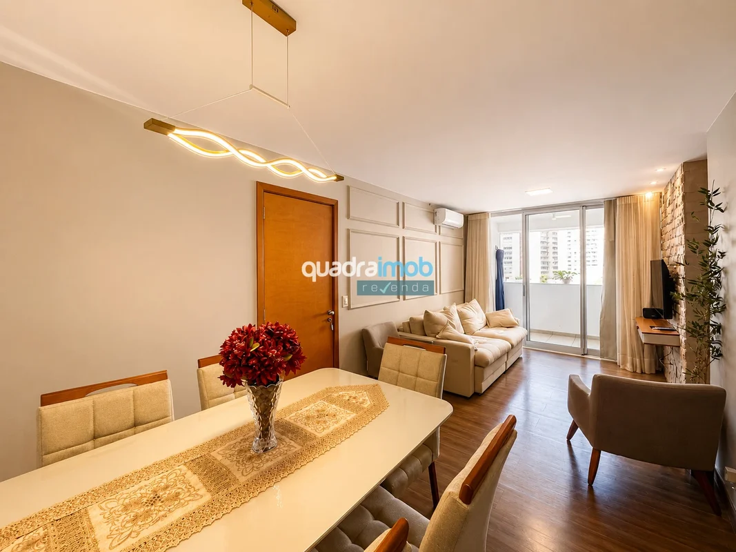 EXCELENTE APARTAMENTO EM ÁGUAS CLARAS, COM 86M², NASCENTE, 3 QUARTOS, 2 SUÍTES, ...