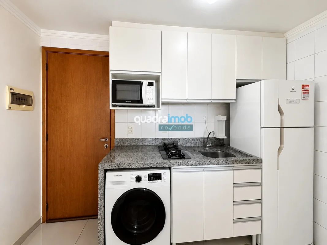 ÓTIMO APARTAMENTO MOBILIADO EM ÁGUAS CLARAS – AREAL, COM 35M², NASCENTE, 1 QUART...