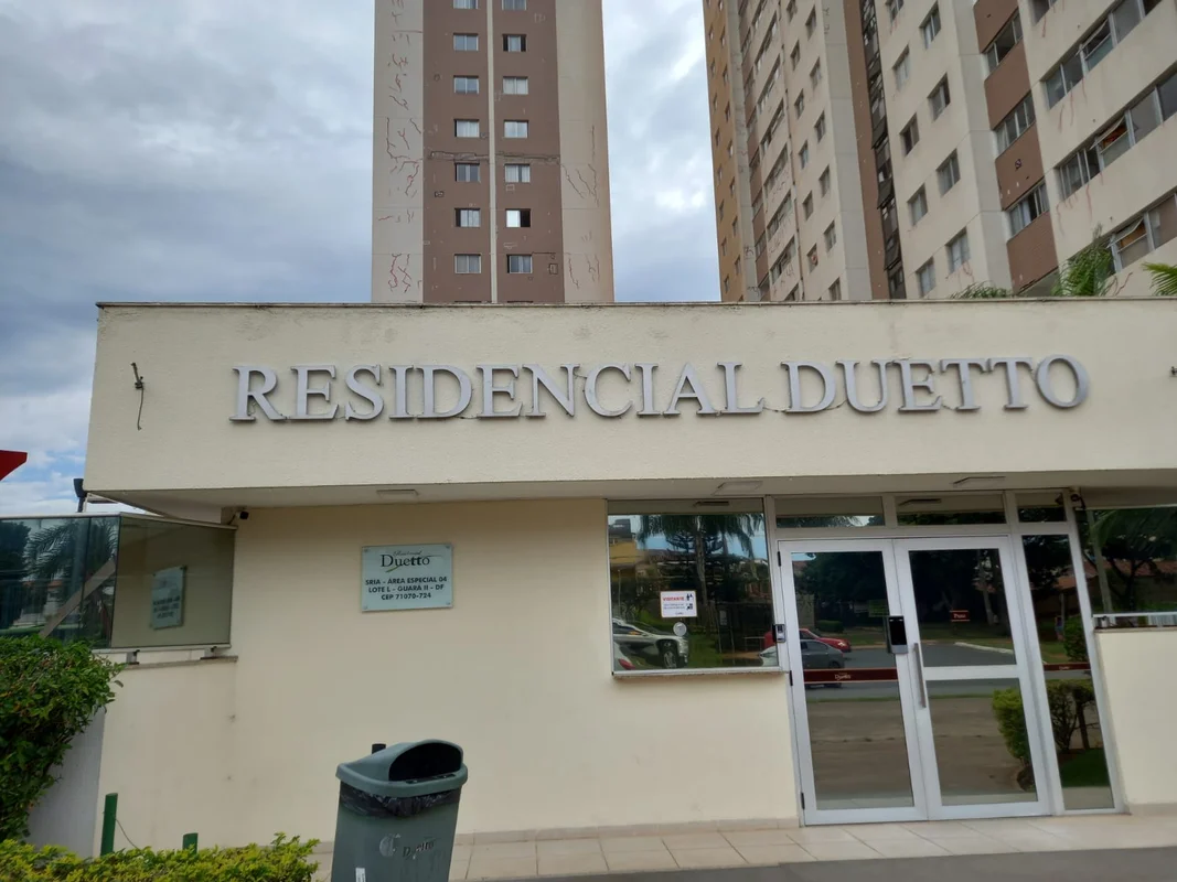 RESIDENCIAL DUETTO, AE 04, LOTE L, BLOCO A/B, EXCELENTE APARTAMENTO, 02 QUARTOS,...
