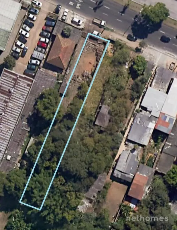 Terreno, Av. Bento Gonçalves 6827, tamanho: 7x69 =483m2, projeto de depósito apr...