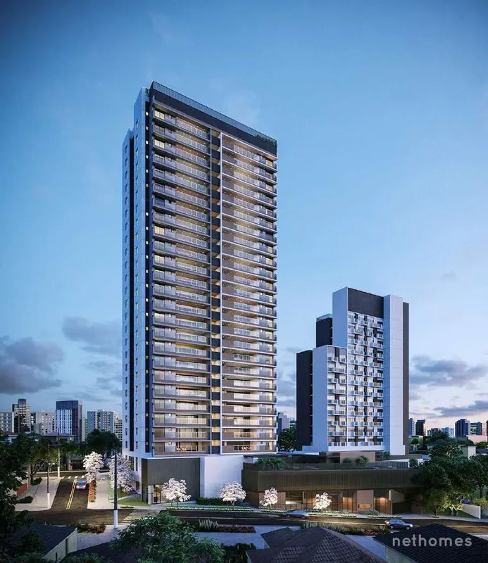 Jardins verticais, spa a 80 metros de altura. Tudo em uma rua reservada, mas mui...