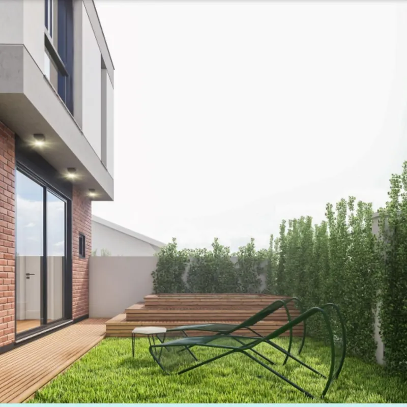 Sobrado arquitetura contemporânea em condomínio fechado, na zona Norte de Porto ...