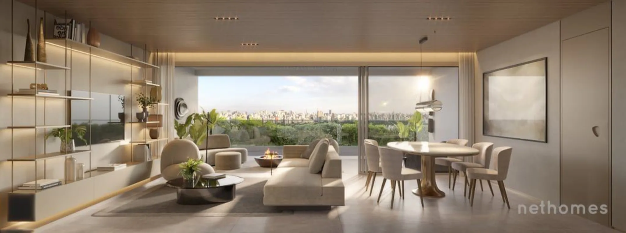Apartamentos de 2 e 3 suítes, com 125 a 264 m². Entre você e o horizonte, existe...