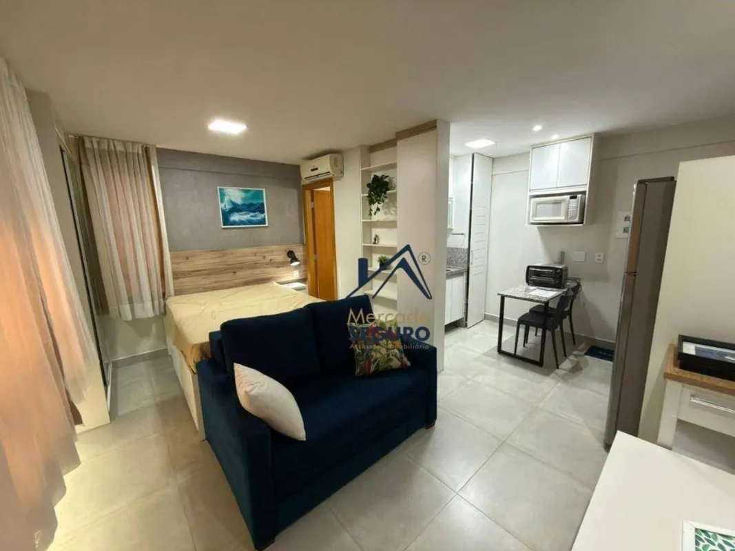 Mercado Seguro Imóveis aluga:- Belissima kit studio, super mobiliada- Residencia...