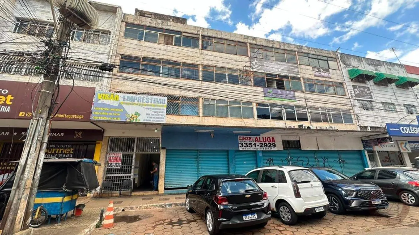 CINZEL IMOBILIÁRIA A MAIS DE 50 ANOS NO MERCADO, ALUGA SALA COMERCIAL EM TAGUATI...