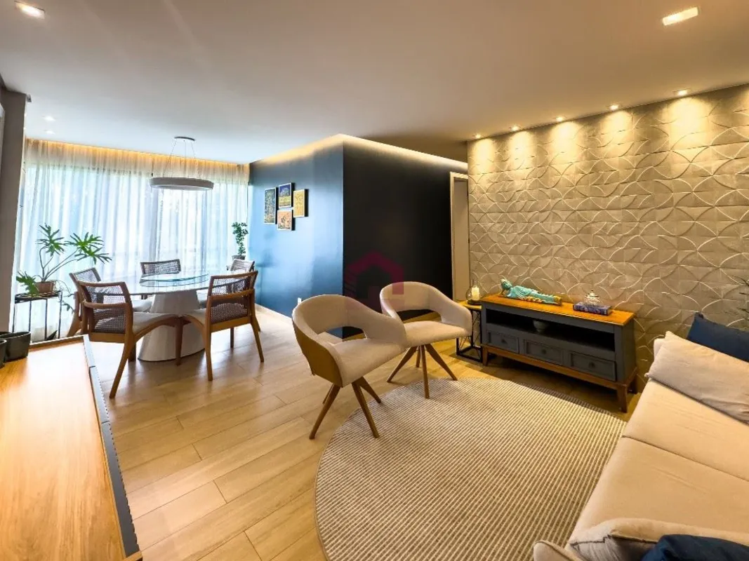Fernandes & Coelho Imóveis aluga um excelente apartamento mobiliado de 77m² no c...