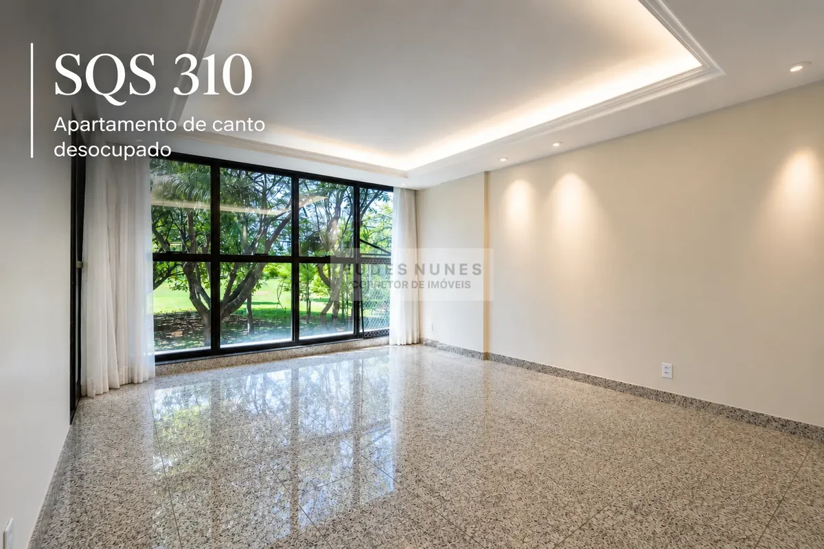 Apartamento com 4 suítes para locação na SQS 310, Asa Sul, Brasília.1. Apartamen...