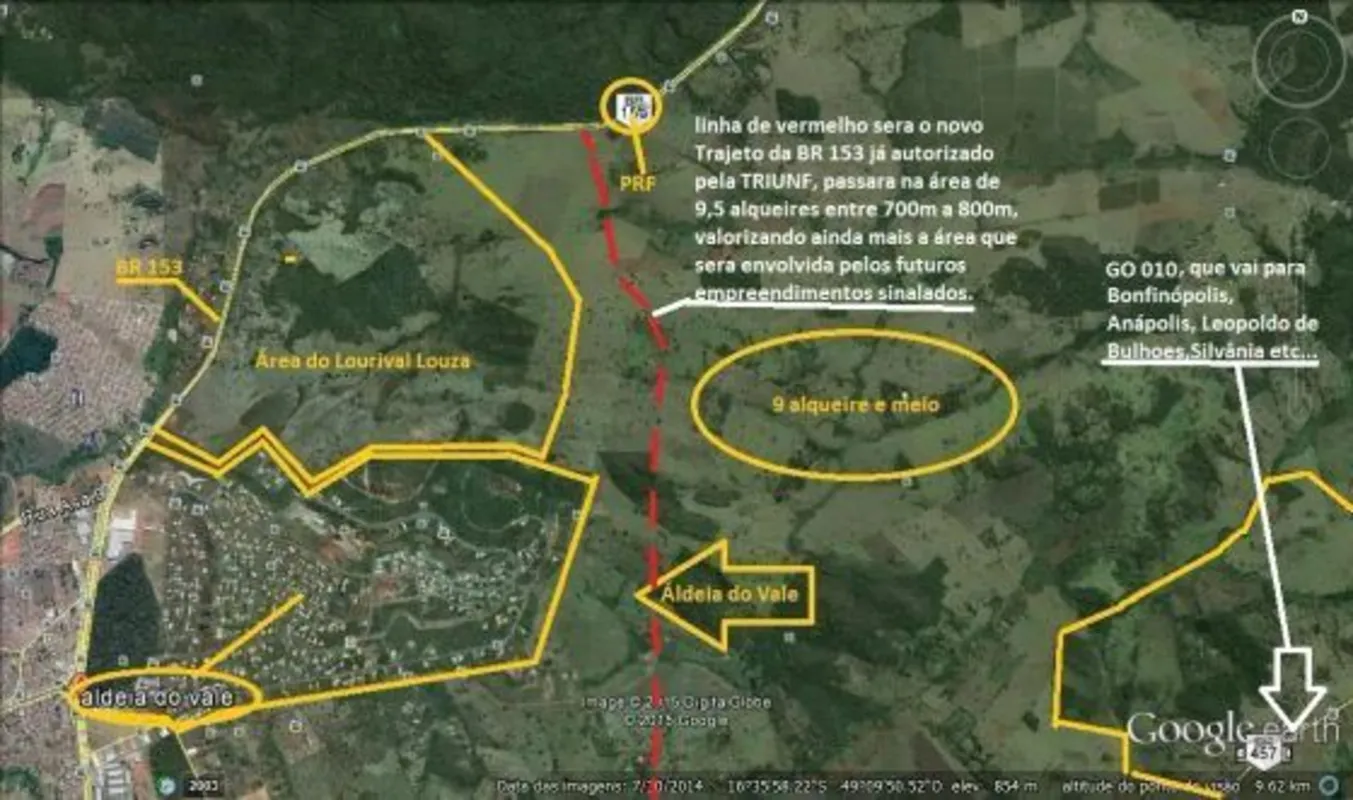 ?? ÁREA À VENDA EM GOIÂNIA – ALTO POTENCIAL PARA LOTEAMENTO ???? Localizada atrá...