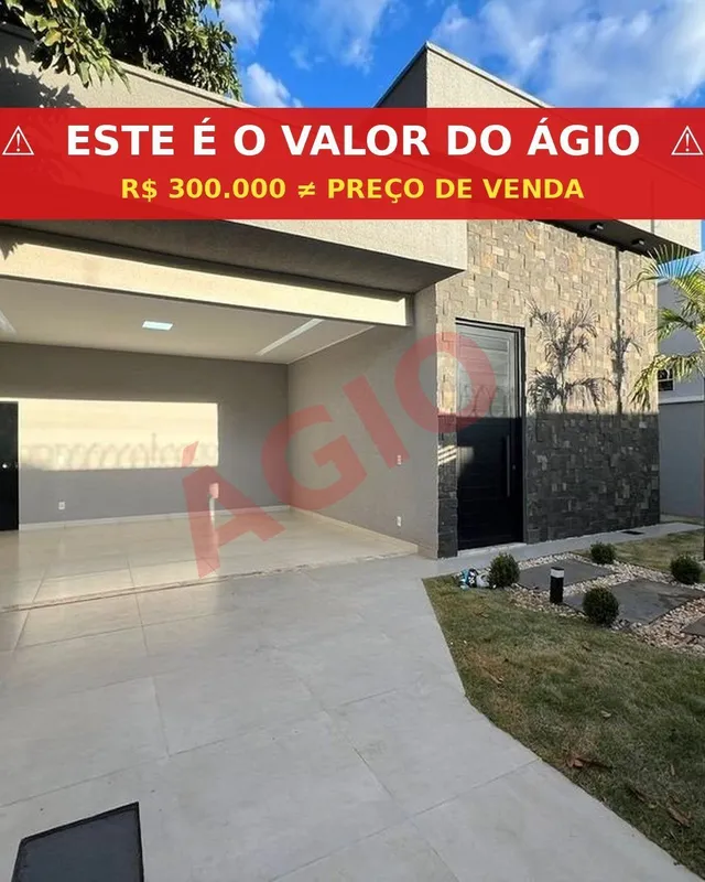  Ágio de casa com piscina na região nobre de Senador Canedo - Bairro AlvoradaExc...