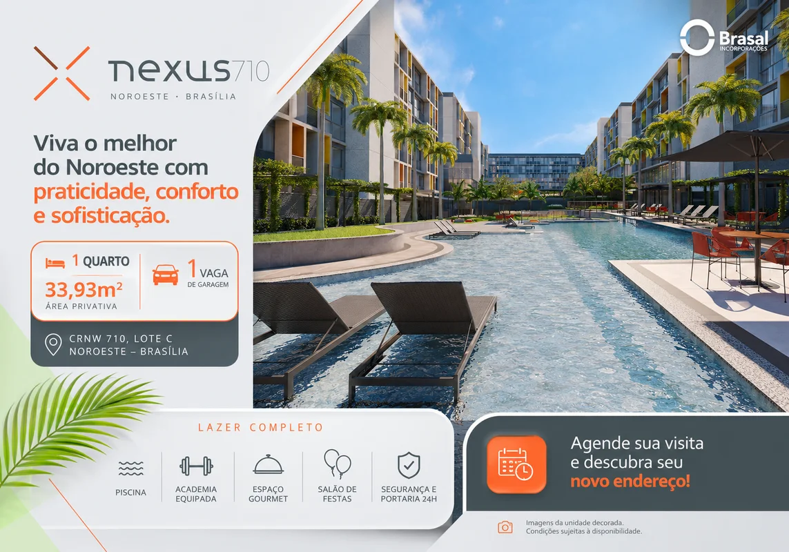 Nexus 710 | Brasal – Viva o melhor do Noroeste com praticidade, conforto e sofis...