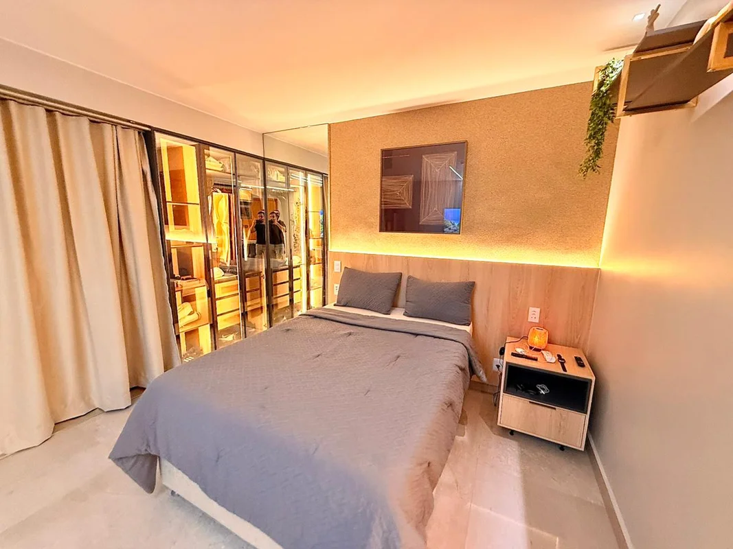 LENIÉR CURADORIA IMOBILIÁRIA VENDE FLAT NO - VISTA PARK SUL HPLUS – 1 QUARTO MOB...