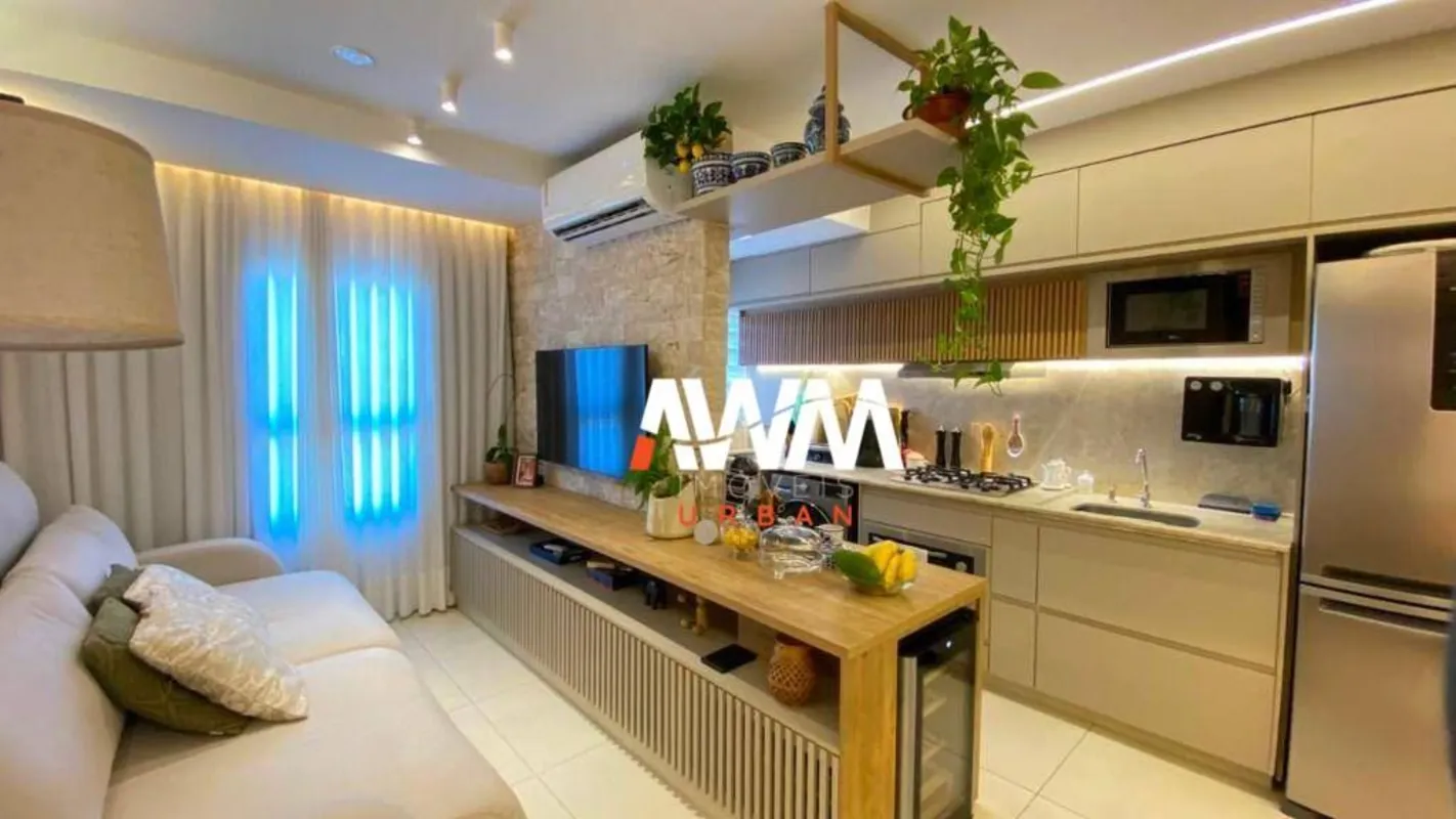 Apartamento a venda MOBILIADO de 56 metros, 2 quartos56m² - Parque Amazônia. Des...