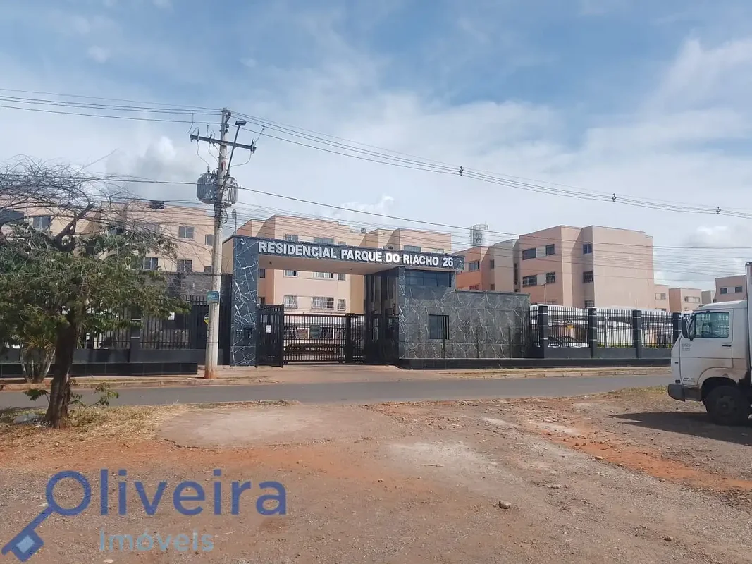 Apartamento na QS 3 Conjunto 7, no Condomínio Parque Riacho 26, em Riacho Fundo ...