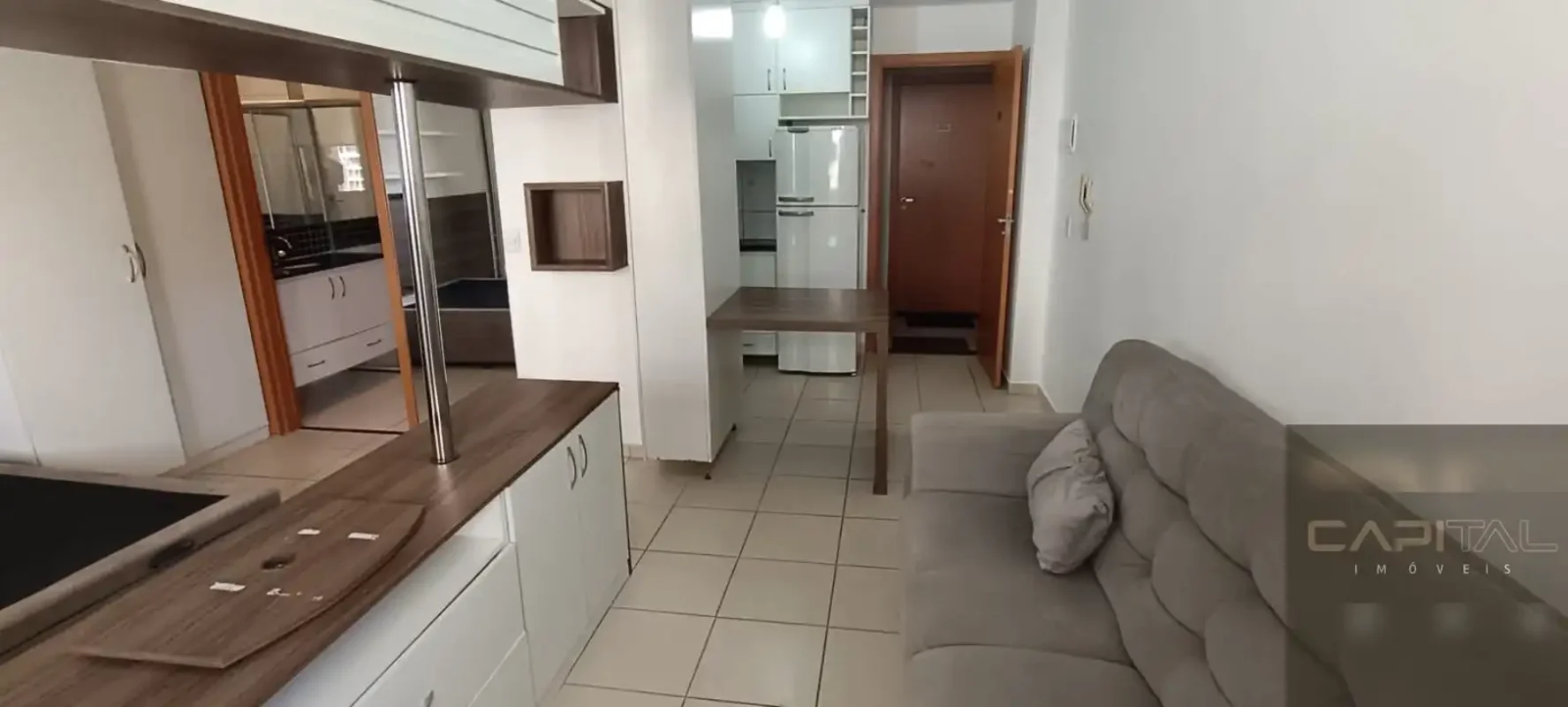Alugo Apartamento de 1 quarto com mobiliaUnidade nascenteApartamento com 31m², a...