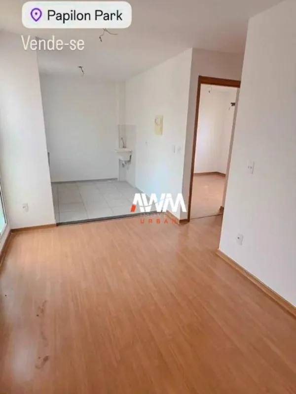 Apartamento com 44 m² de área privativa, 2 quartos, sala, cozinha com bancada em...