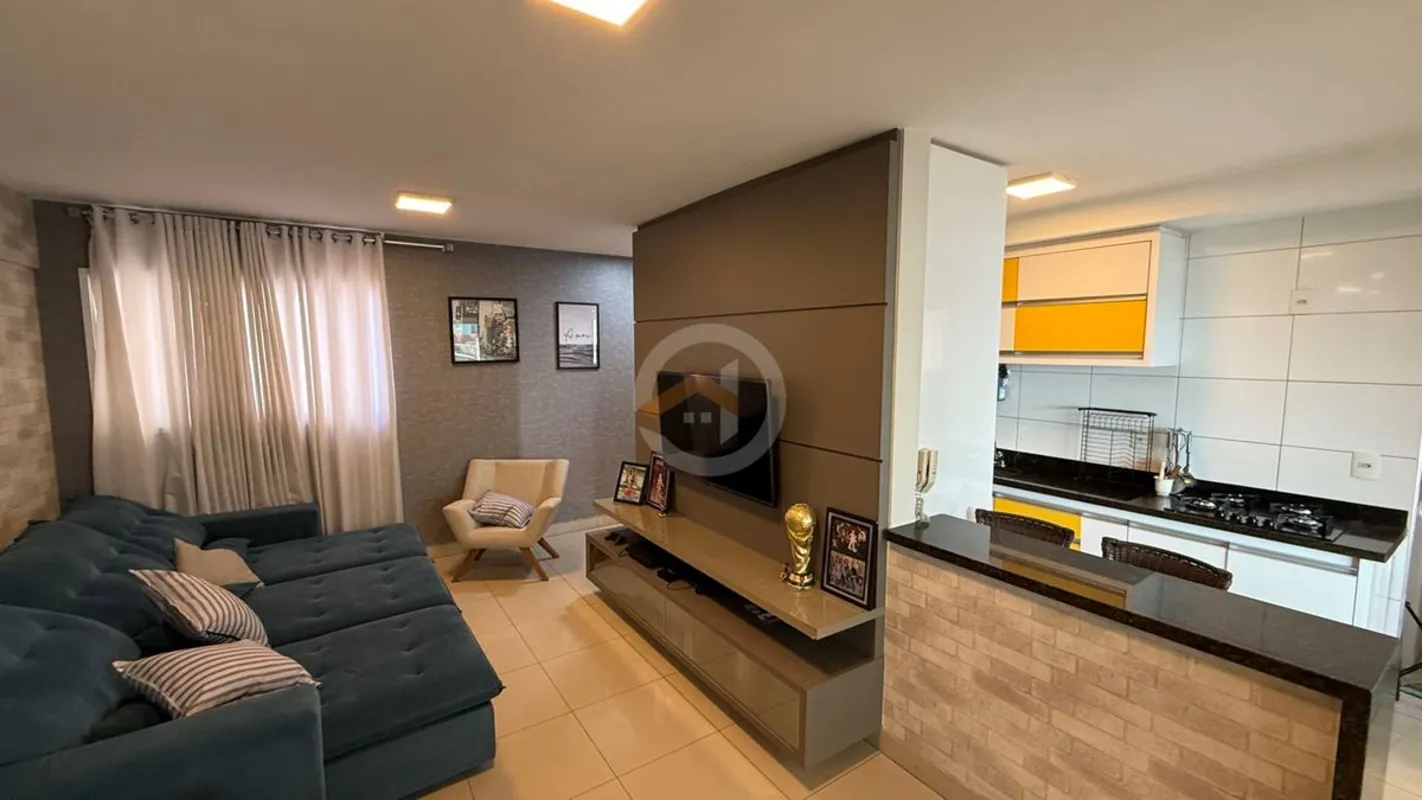 Apartamento no Brilhante Condomínio Clube, Bairro Eldorado, 3 quartos 3 suítes s...
