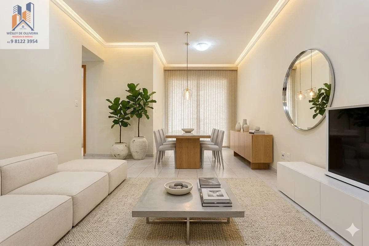 RESIDENCIAL TIÊ CLUBE - QUADRA 101, ÁGUAS CLARAS NORTEAPARTAMENTO DE 83 M² COM 0...