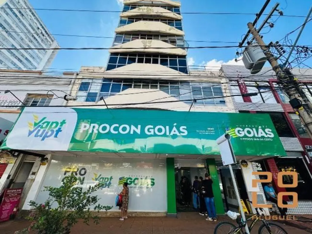 Prédio comercial de 6 andares para alugar no Setor Central, em Goiânia, com 1.37...