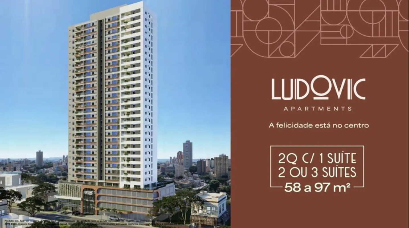 Vendo Àgio Ludovic Apartaments Unidade final 05 , acima do 20ª andar 2Qts , com ...