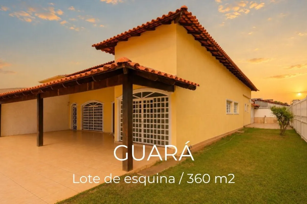 :: Casa de esquina | 360 m² de lote | 4 quartos (3 suítes) | Área gourmet Uma op...