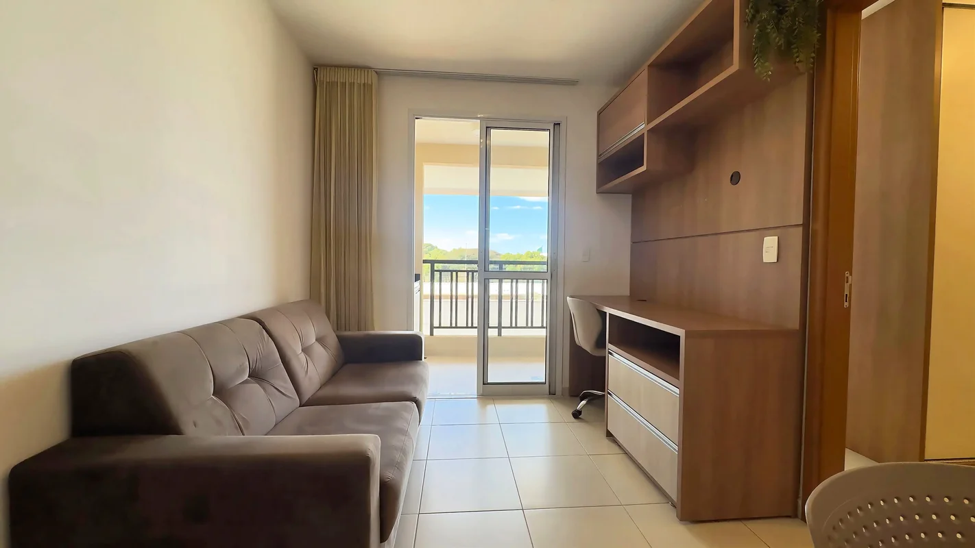 **CSG 3 | TAGUA LIFE CENTER – Apartamento de 1 Quarto | Mobiliado | Vista Livre*...