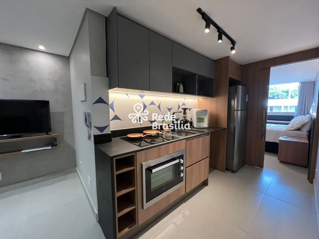 Reformado na Asa Norte - 30,6m², 1 Quarto e Projeto AssinadoDescubra esta excele...