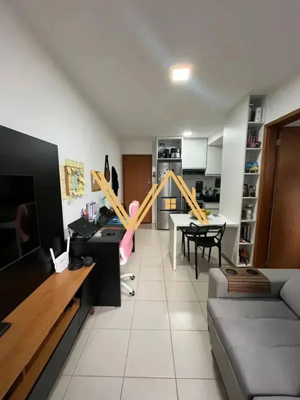 Vendo lindo apartamento de 01 quarto pronto para morar, com lazer completo no ce...