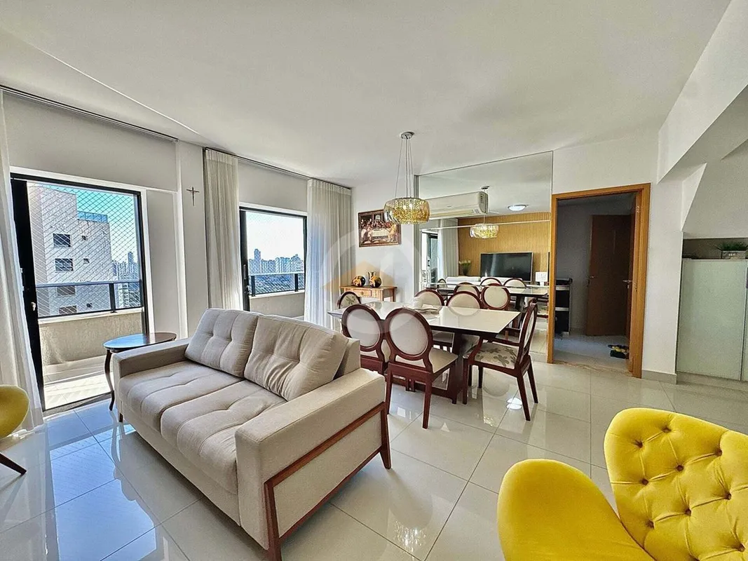 Duplex no 35º Andar | 124 m² | 3 Suítes | Jardim GoiásNo Edifício L’Essence Éner...