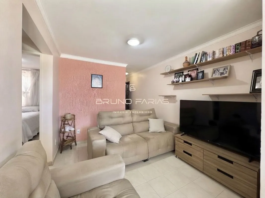 Taguatinga, CNB 7, excelente apartamento com 48,96 de área privativa.- EXCLUSIVI...