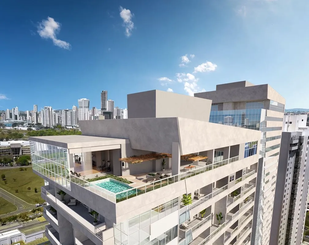 ÁGIO À VENDA | STUDIO DUPLEX NO EURO TOWERS – PARK LOZANDES67,29 m²Entrega previ...