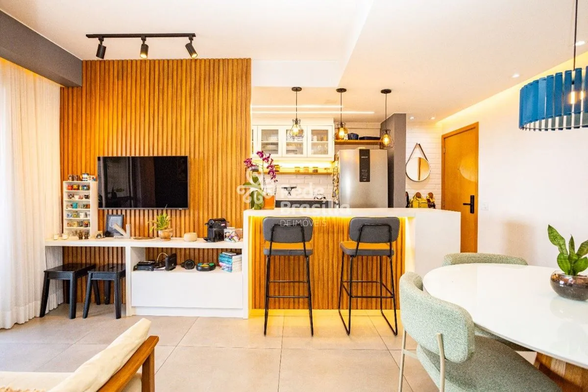 Apartamento reformado à venda - Jardins Life Residence- Cozinha com armários pla...