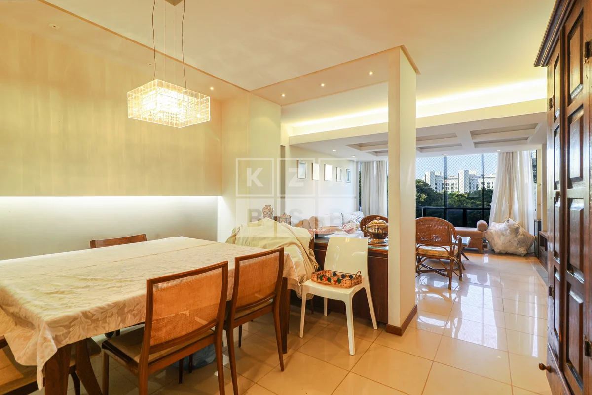 SQSW 103Excelente apartamento de canto, vazado e nascente, com 170 m² de área pr...