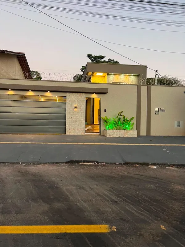 Casa térrea de alto padrão 3 suítes, sendo 2 americanas e 1 suíte master com clo...