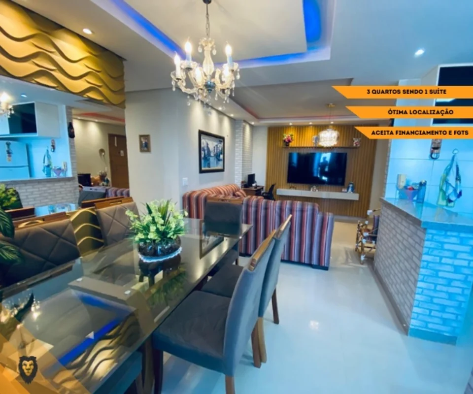 Apartamento de 3 Quartos sendo 1 Suíte - Residencial Estrela do Sul | QS 106 Sam...