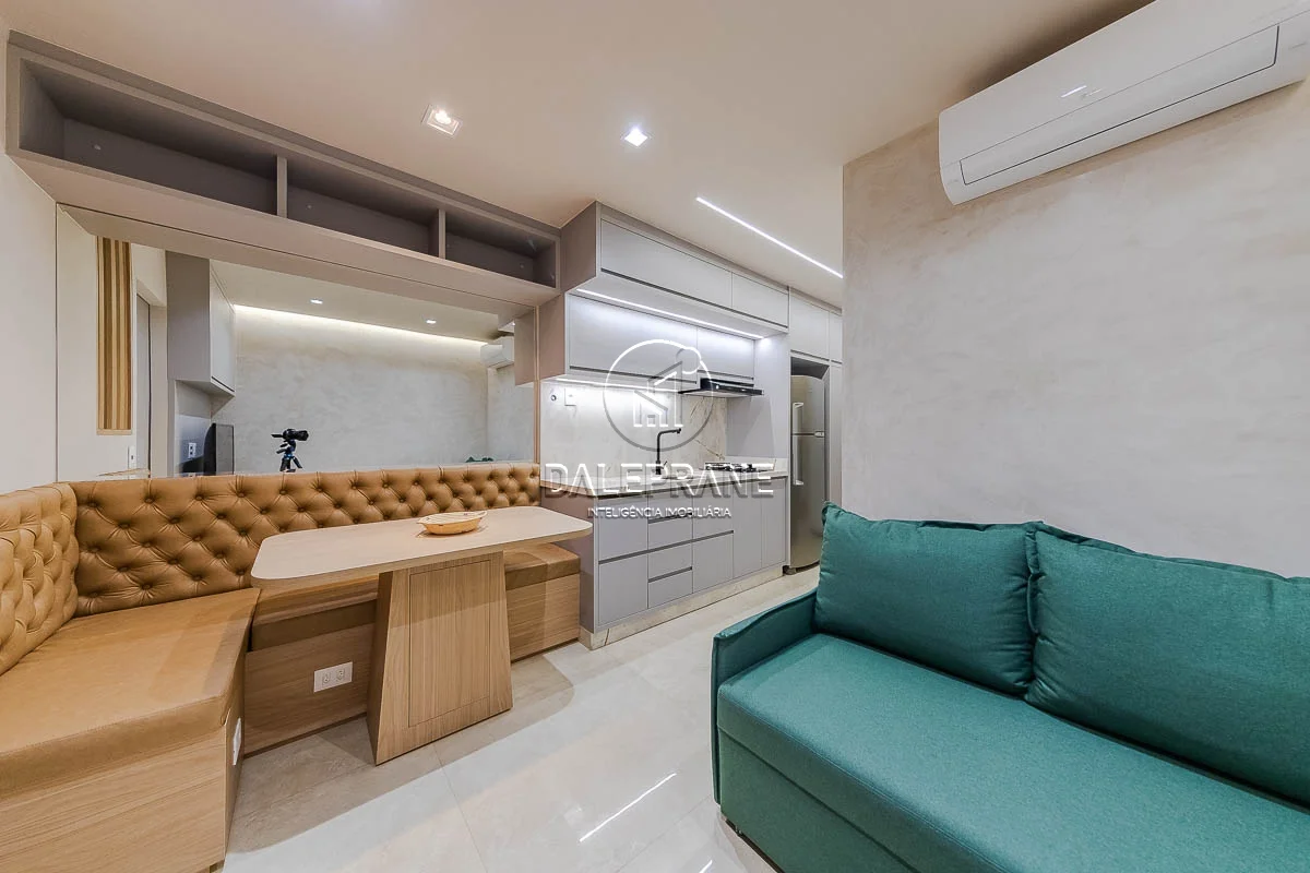 DALE ALUGA MARAVILHOSO APARTAMENTO MOBILIADO DE 01 QUARTO NO EDIFÍCIO AMAZE STUD...