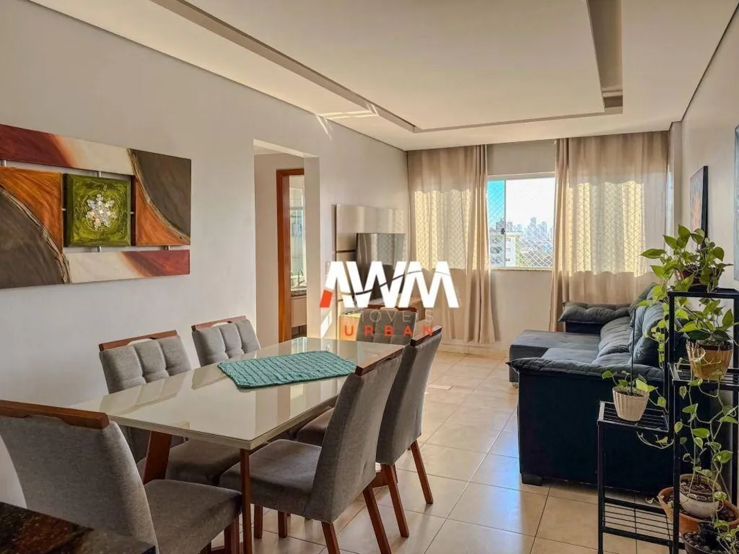 Apartamento com 63,94 m² de área privativa, 2 quartos sendo 1 suíte, sala para 2...