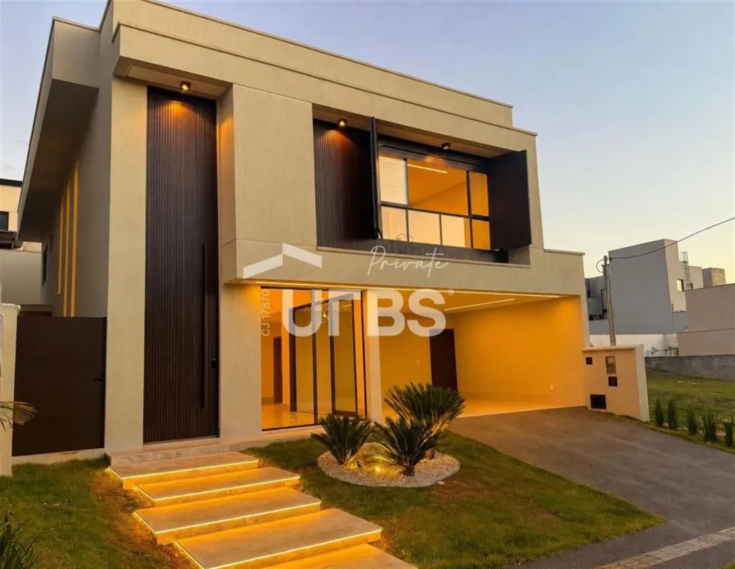 COD U-0034395 - Sobrado exclusivo em frente ao bosque do condomínio, com vista p...