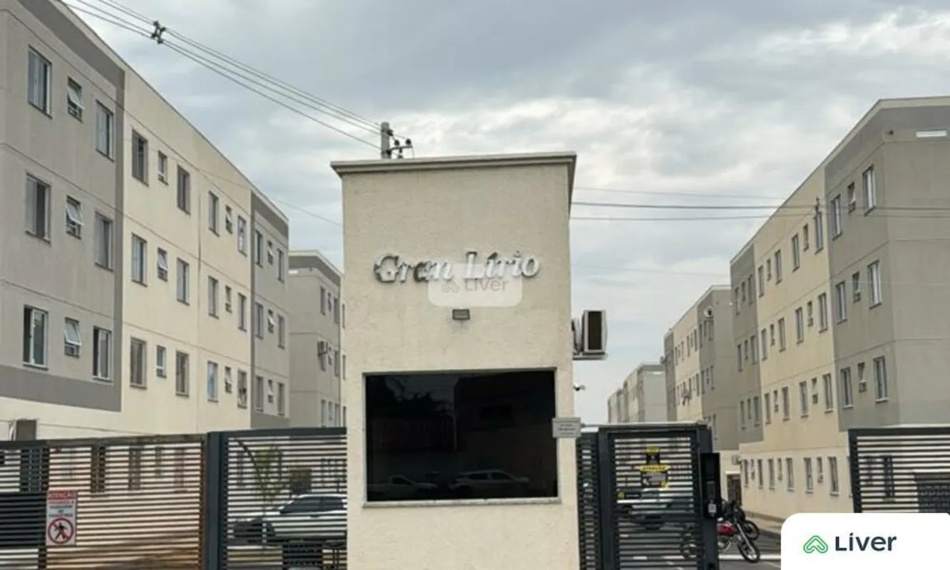 ?? Apartamento com 2 Quartos para Alugar no Residencial Gran Lírio – Setor Loren...