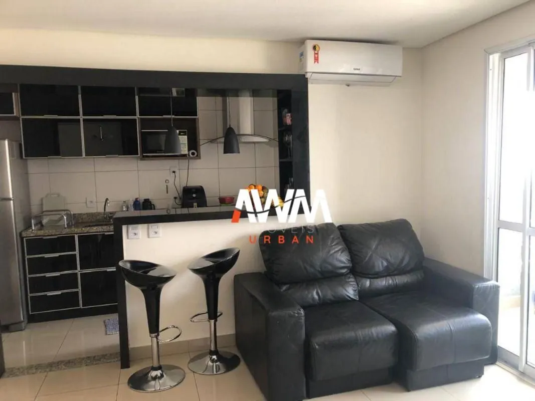 APARTAMENTO MOBILIADO À VENDA NO SETOR BUENO A POUCOS PASSOS DO PARQUE VACA BRAV...
