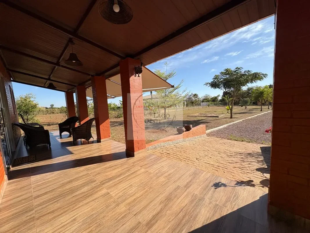  Casa em terreno de 3.000m2 em condomínio Rural no Lago OesteO Condomínio está a...