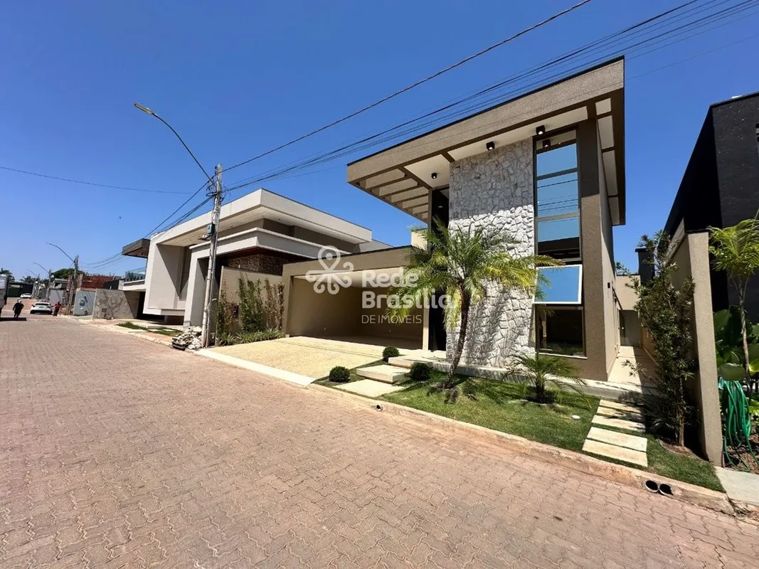 Casa de Alto Padrão | SMPW Quadra 5 | Arquitetura Contemporânea e Sofisticação e...
