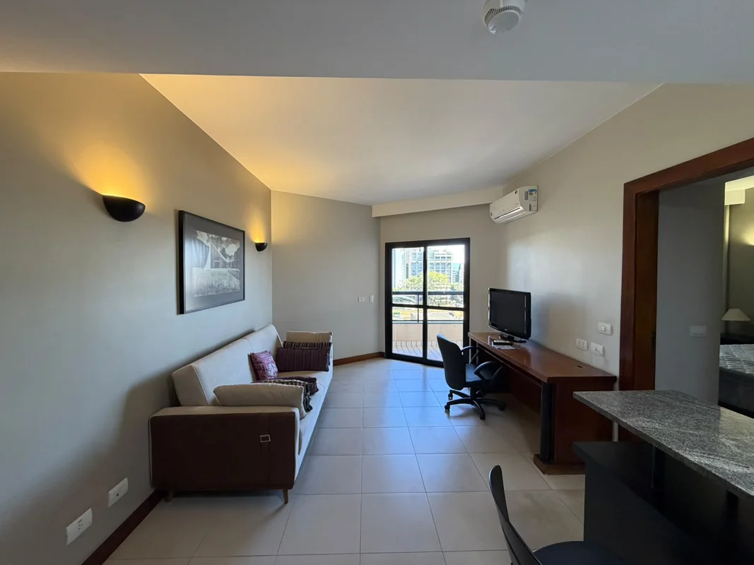 Residencial Bonaparte - LocaçãoApartamento com 48 m2 totalmente mobiliado.Ar con...