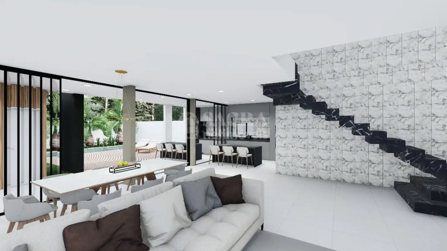 CASA DE ALTO PADRÃO EM ESTILO MODERNO — EM CONSTRUÇÃOImóvel em construção — entr...