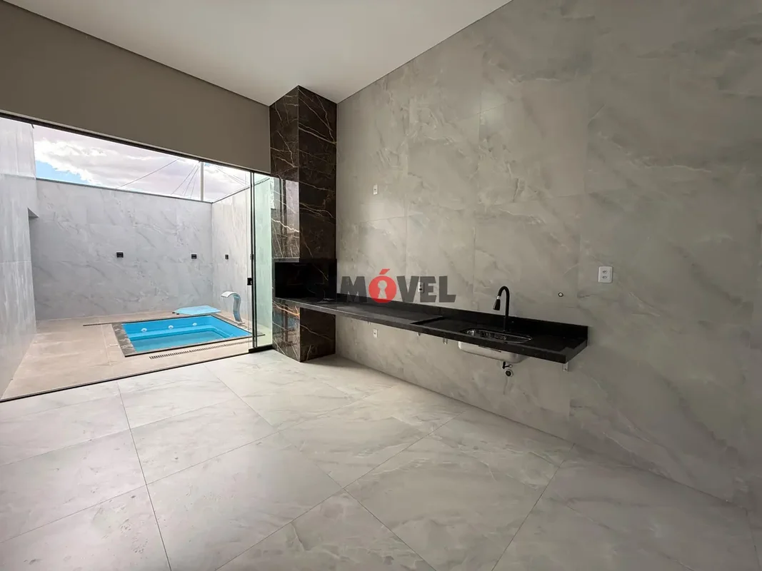 QR 405, 120m², casa nova, 3 quartos, suíte, piscina, churrasqueira R$: 559.900 -...