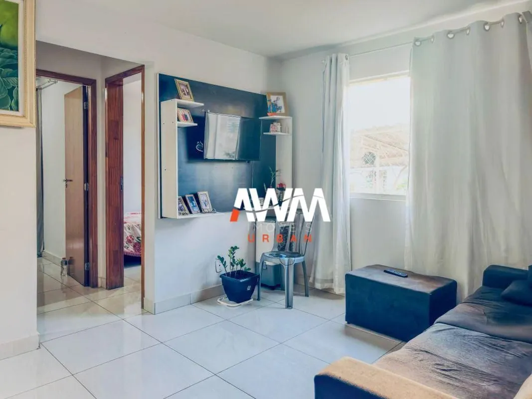 54 m² de área privativa | 2 quartos | 1 banheiro | 1 vaga de garagem cobertaApar...