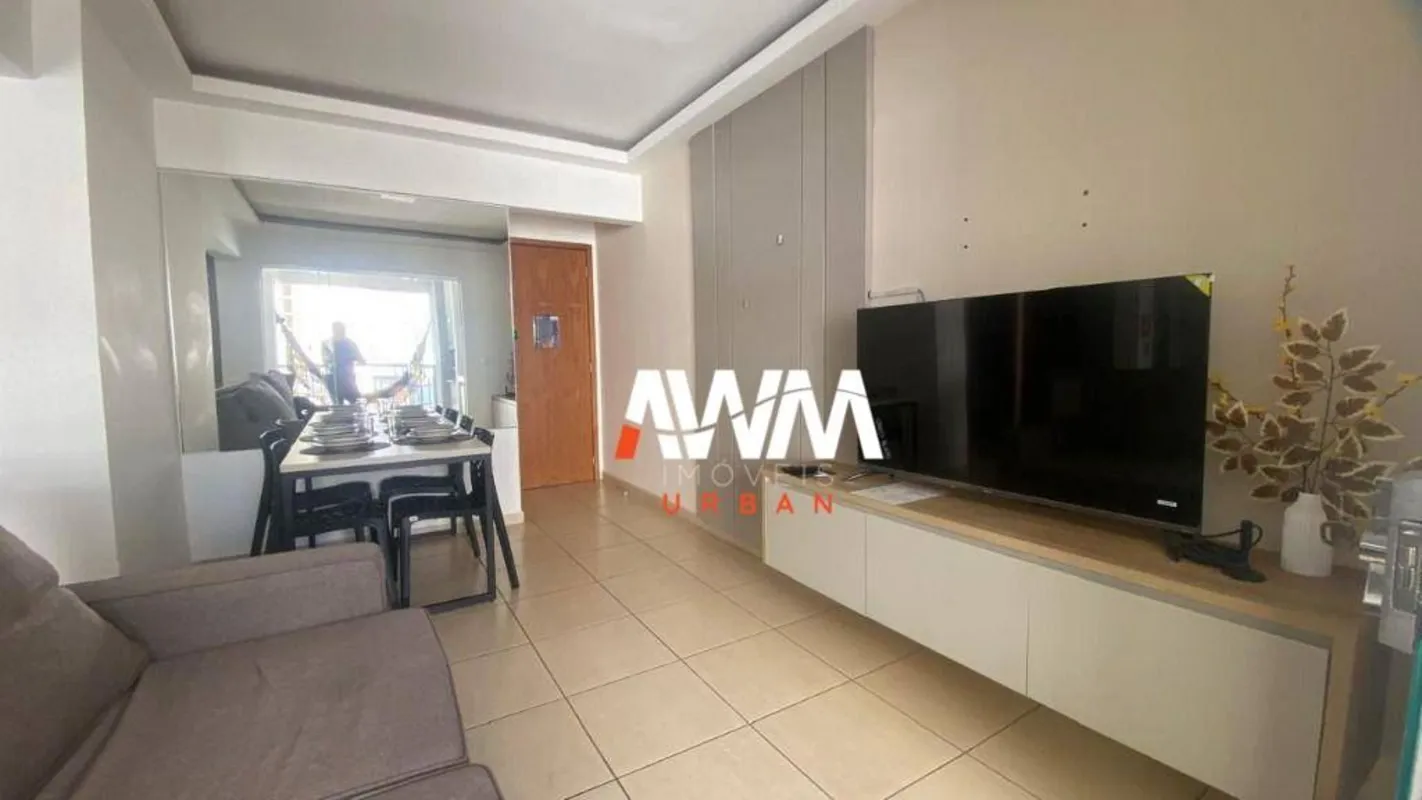apartamento ED: Champion jardim goias mobiliado , 2 suites varanda com churrasqu...