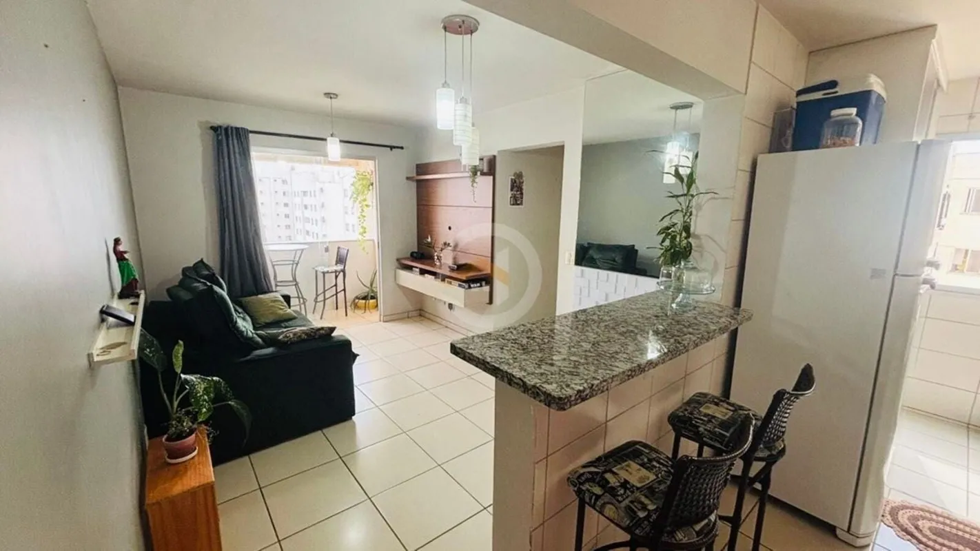 Apartamento a venda de 2 quartos com 1 suite no Residencial Eldorado Condomínio ...