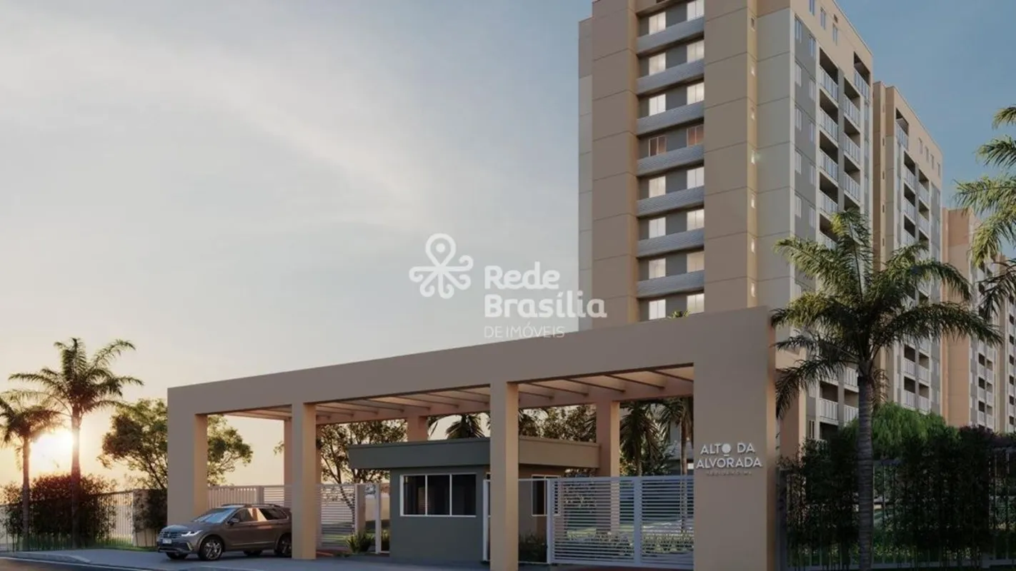 APARTAMENTO 2 QUARTOS COM SUÍTE À VENDA NO CONDOMÍNIO ALTO ALVORADA - SOBRADINHO...