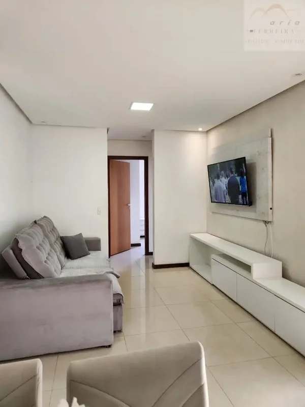 Exclusivo Residencial Cezanne - Apartamento Mobiliado - Grandão de 2 Quartos com...